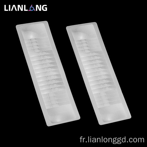 Matériau HDPE pour lentille optique Collimation de la lentille Fresnel Lens optique Custom HDPE Fresnel Lens Fresnel Lens